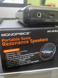 MonoPrice Sonic Resonance Portable Speaker 6914