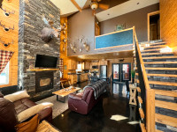All season log cabin for sale - Tobin Lake, SK