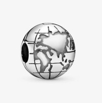 Planet Earth Pandora Clip Charm