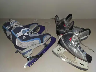 2 pairs Youth Skates, View more