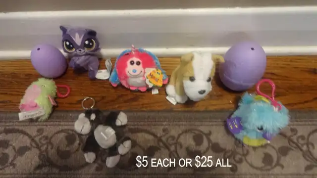 Plushes Prices in Pictures Ty, Barbie My little pony Hatchimals in Toys in Ottawa - Image 7
