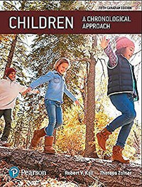 Children a Chronological Approach 5CE Kail 9780134620732