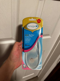 Amope Gel Activ Flat Shoes Insoles 1 Pairs Size 5-10