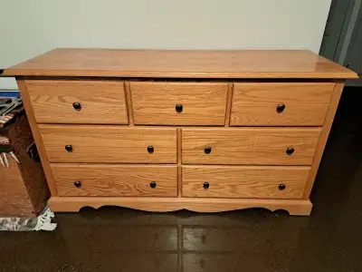 solid oak bureau, View more