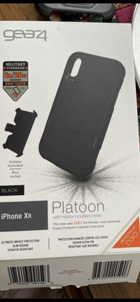 iPhone XR Platoon(gear4)case & belt clip