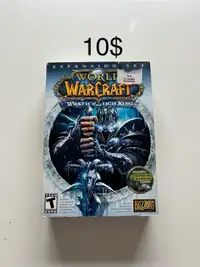 World of Warcraft Wrath of the Lich King Expansion Set Pc Game