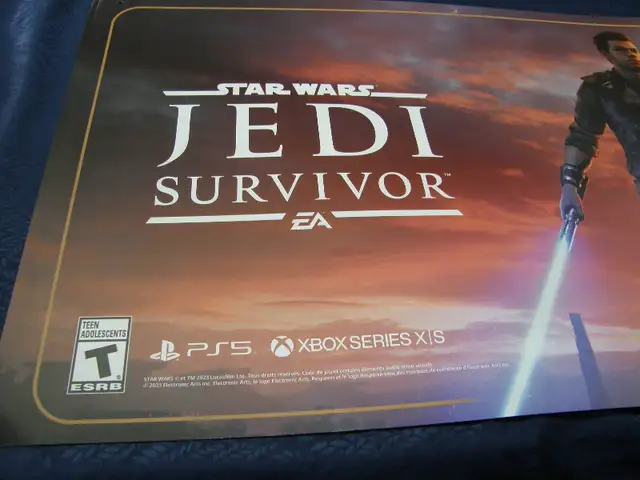 Pancarte Commercial Star Wars Jedi Survivor EA Dressez-vous Cont in Other in Québec City - Image 3
