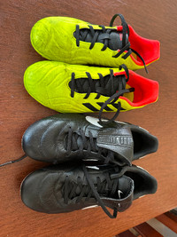 Soccer shoes - Boys sizes 5 & 6.5