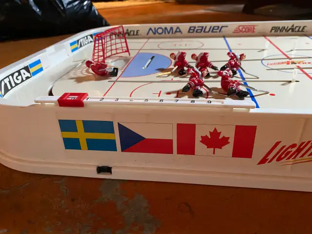 Jeu de hockey sur table STIGA Play off 21 Suède VS Canada