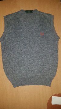 Fred Perry Vintage M Vest Grey Made in England