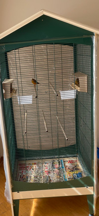 Cage pour les oiseaux est perroquet 