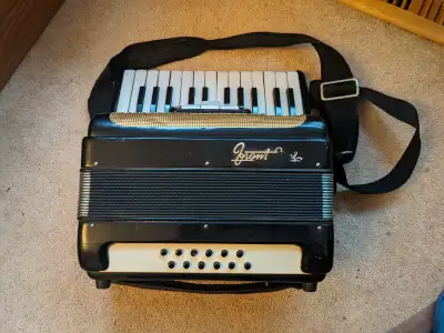 Vintage Frontalini Audio Piano  Accordion 25 Keys , 12 Bass, View more