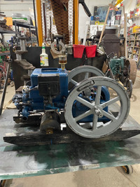 1.5 hp Macleod hit and miss engine (antique)