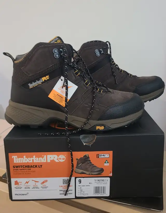 Bottes de travail Timberland Pro Neuf in Men's Shoes in City of Montréal - Image 2