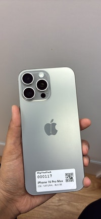 iPhone  16 Pro Max 256GB Natural Titanium Mississauga / Peel Region Toronto (GTA) Preview