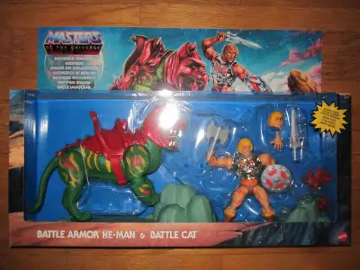 Battlefield Warriors Masters Universe Origins MOTU He-Man Cat, View more