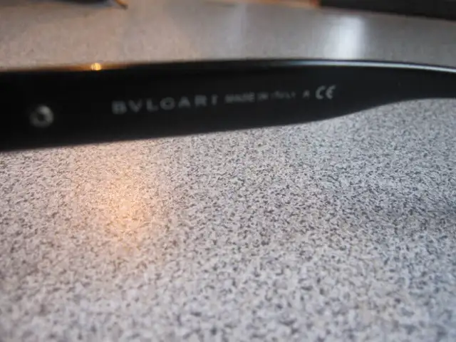 Bvlgari  Sunglasses BV 5011 Aviator Black Made in Italy in Other in City of Toronto - Image 8