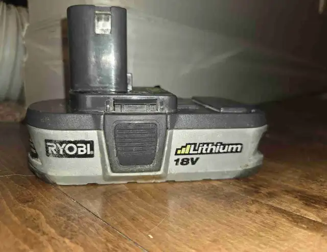 Ryobi one+ 18v lithium battery. in Power Tools in Calgary - Image 2