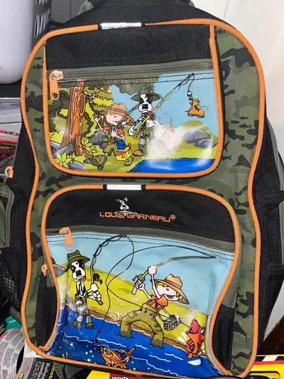 Louis Garneau school bag boys/sac a dos garçons  , View more