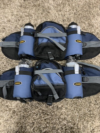1 Asolo Hiking pack c/w 2 Water Holders