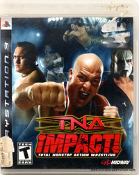 PS3 TNA IMPACT GAME