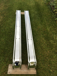 Chrome Bumpers Front & Rear 95"x7" $200