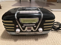 Vintage radio, cd and tape player