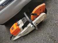 Stihl cement saw TS360 anti-vibe with new blade