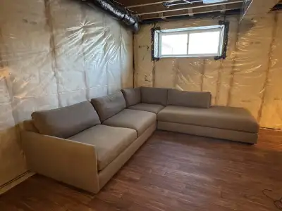 Crate & Barrel Sectional, View more