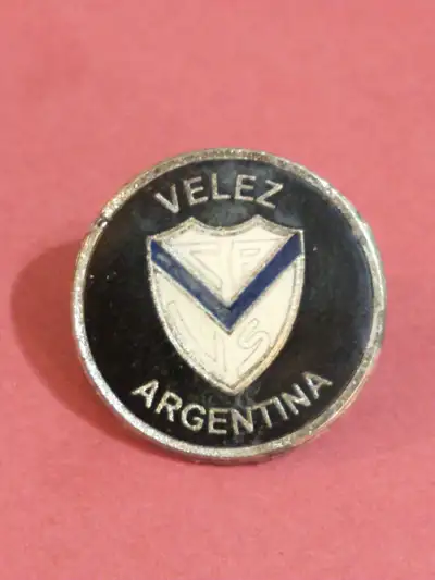 Attractive Velez Argentina football club lapel pin, View more