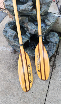 Voyageur 220cm Wooden KAYAK Paddle