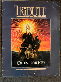 Tribute Magazine, Quest For Fire, Winter 1982