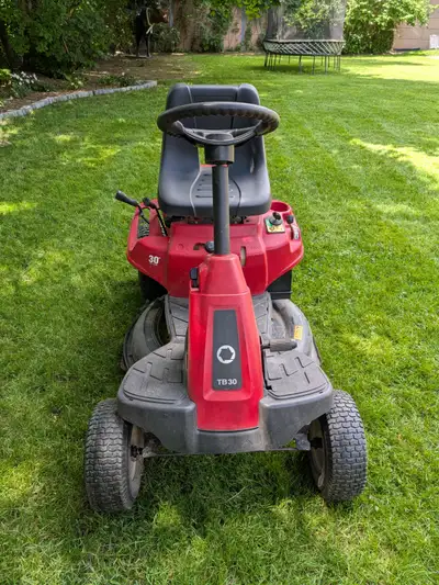Troy-Bilt 30" riding mower, View more