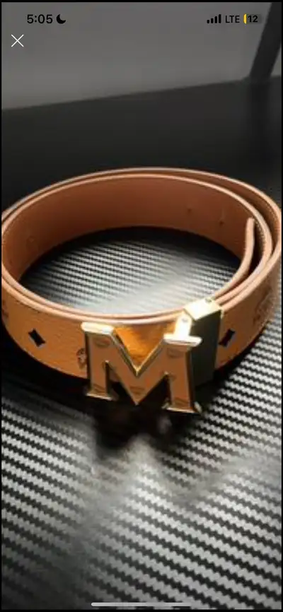 men’s mcm belt