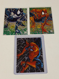 Marvel 1992 The Mcfarlane Era Spiderman Lot of 3 Cards Sub City