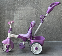  Adorable Purple and White Child's Tricycle