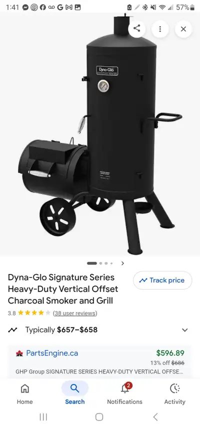 Costco Smoker, View more