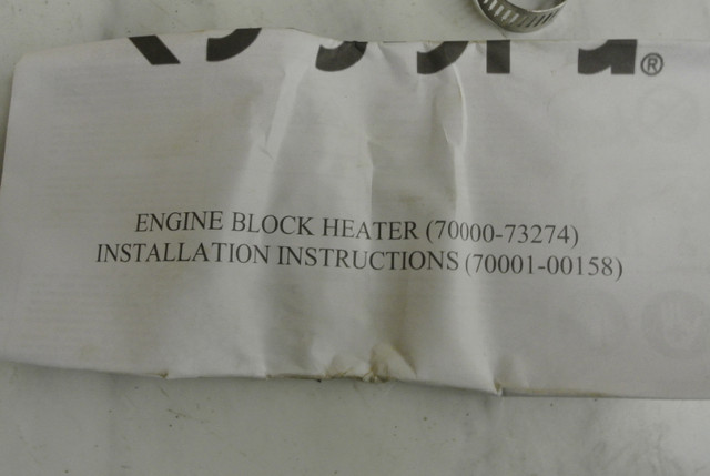 Kubota 70000-73274 Block Heater in Farming Equipment in St. Albert - Image 4