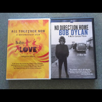 Music DVDs The Beatles Love Bob Dylan No Direction Home