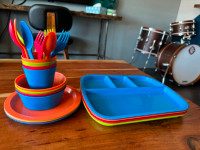 Children's Dishes - High Quality Plastic Reusable