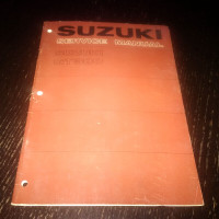 1972 SUZUKI GT380 SERVICE MANUAL