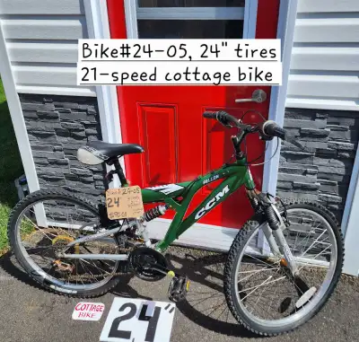 Bicycles: refurbished and ready!, View more