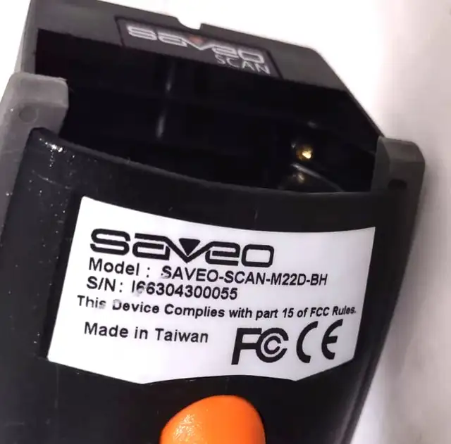 Lot of 2 Saven Cradle scan Bluetooth Barcode Scanner SAVEO-SCAN- in Printers, Scanners & Fax in Kitchener / Waterloo - Image 3