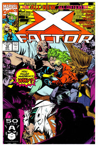 X-FACTOR 72 COMIC BOOK MARVEL