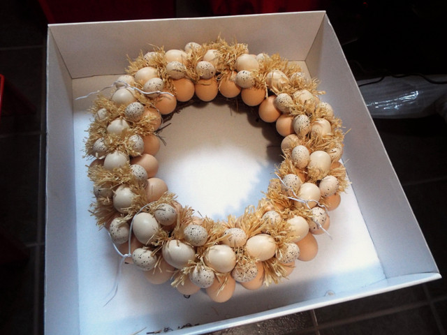 Natural 'Easter' Egg Wreath in Holiday, Event & Seasonal in Cornwall