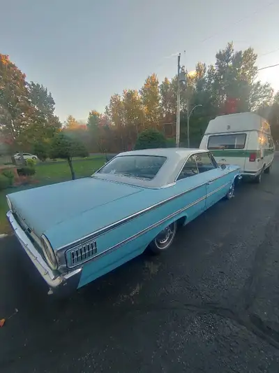 1963 ford Galaxy 500 fastback 2door hardtop. 390 engine auto on the column ,it runs nice .dual exhau...