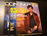 Cineplex lot of 3 Preview Magazines $15 OBO