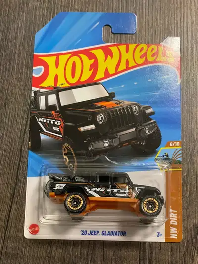 Hot Wheels Jeep Gladiator Black , View more