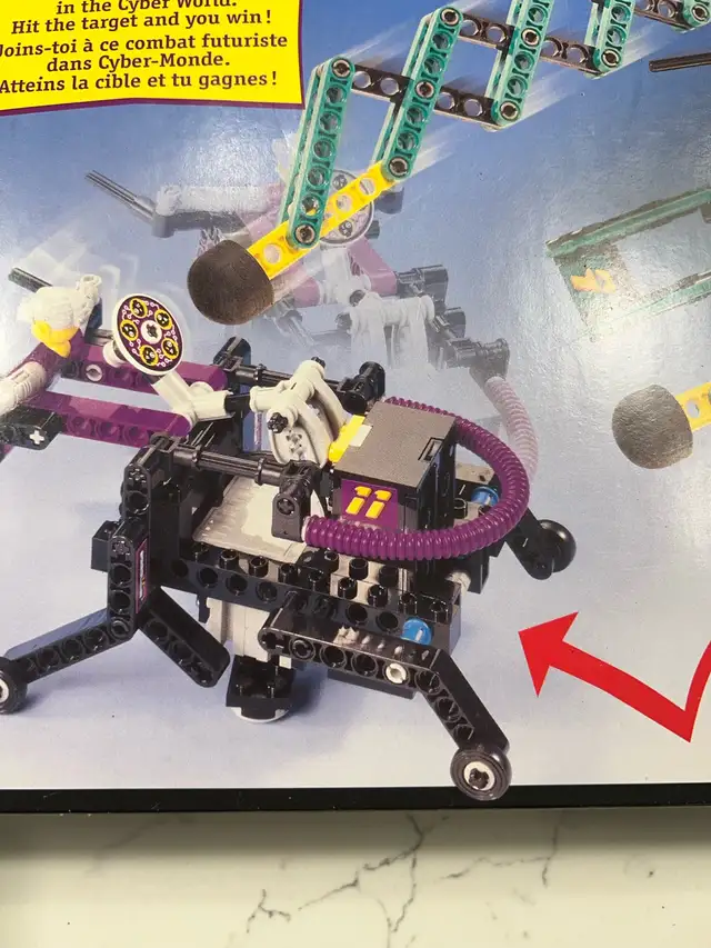 LEGO Technic 3038 Cyber Slam in Toys & Games in Oakville / Halton Region - Image 5