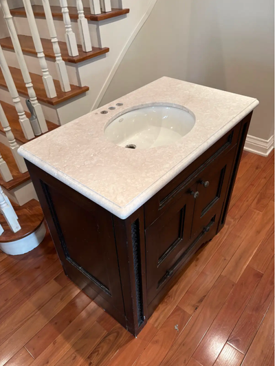 Custom Marble Bathroom Vanity, View more